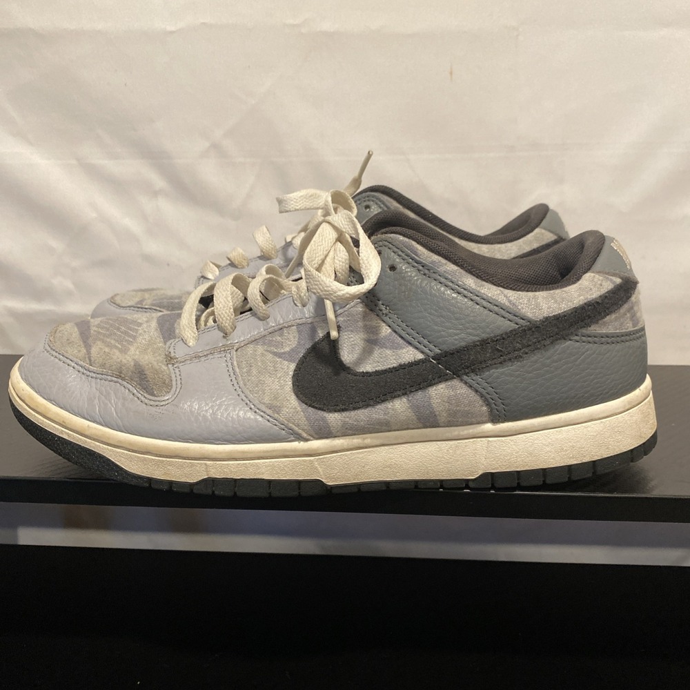 Nike Dunk Low Gray Black White Copy And Paste Dunk Size 8